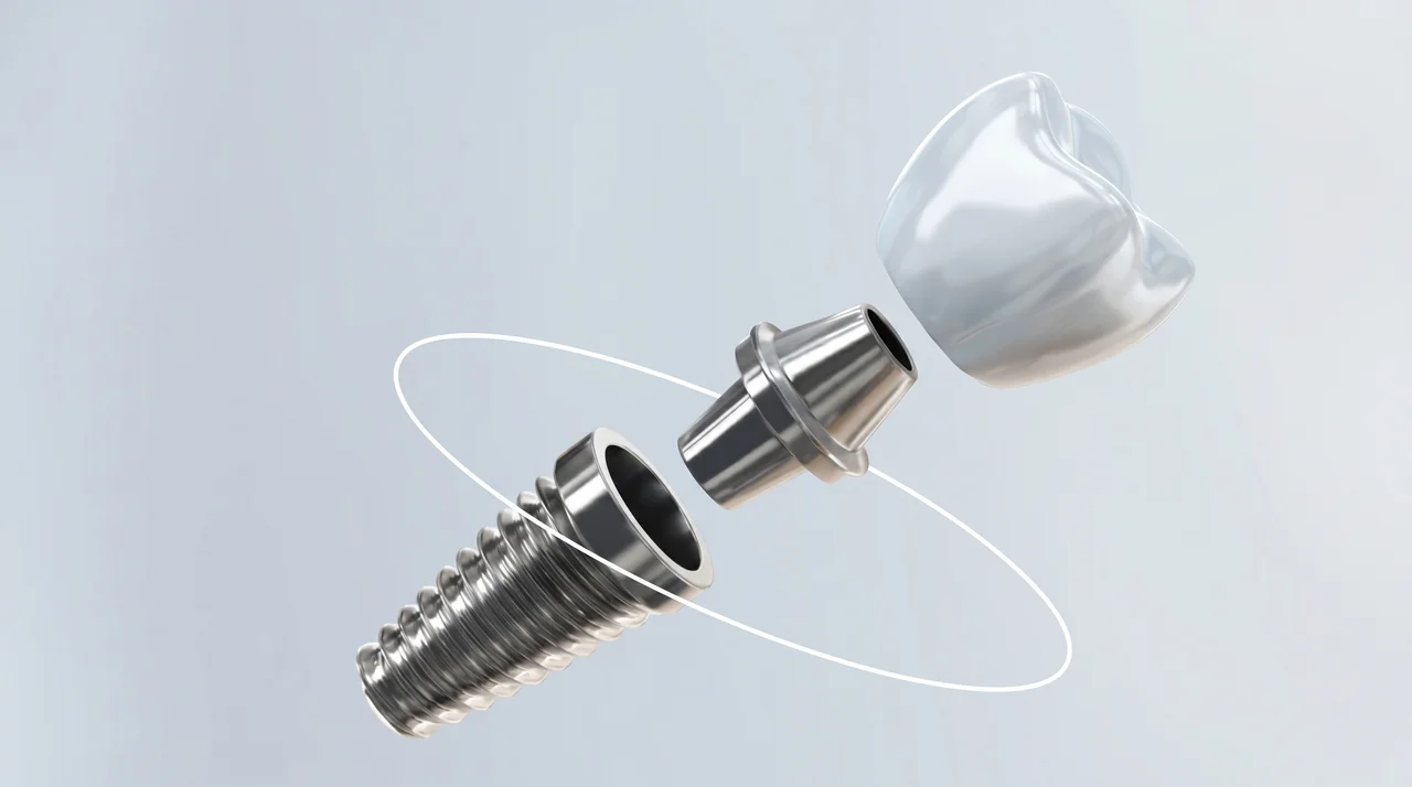 Implantatprothetik auf sechs Implantaten